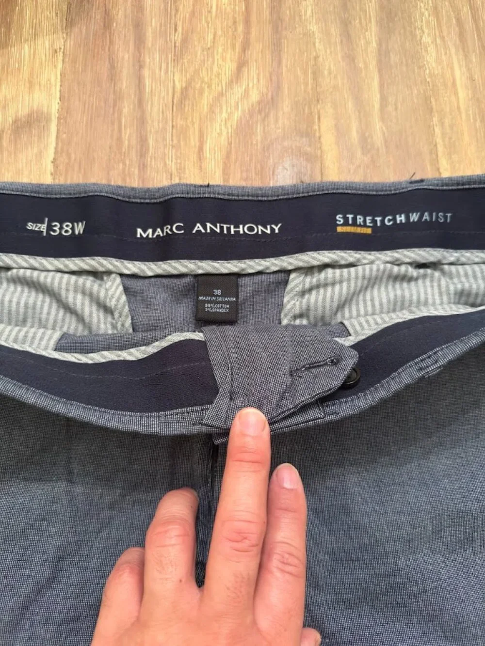 Marc Anthony Shorts Stretch Wasit size 38